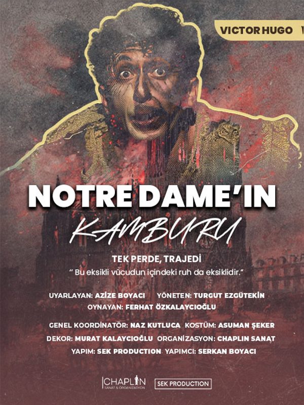 Notre Dame'ın Kamburu Tiyatro Oyunu — etkinlik görseli