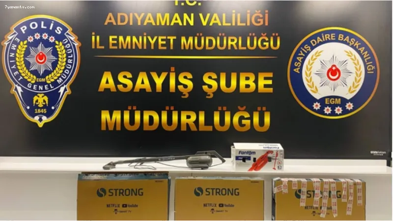 Hırsızlık operasyonunda 1 şüpheli tutuklandı