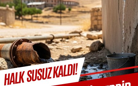 Adıyaman’da Su Sorunu Büyüyor: Halk Tepkili