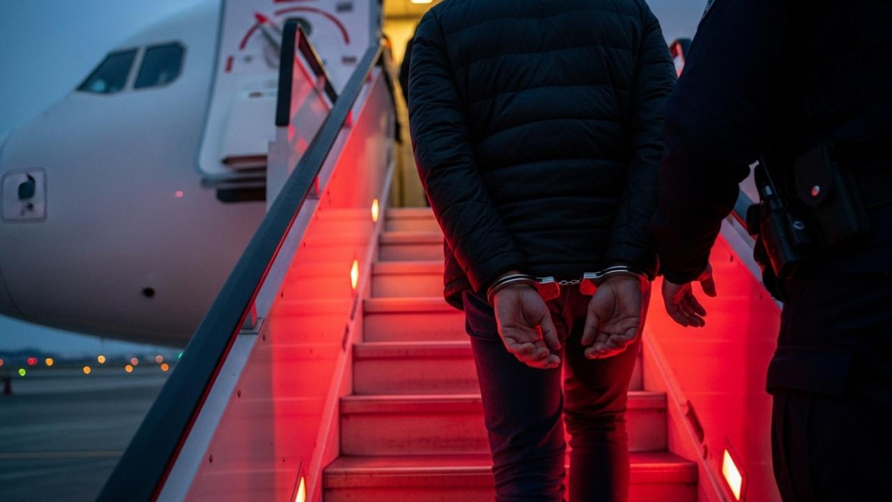 16'sı kırmızı bültenle aranan 61 suçlu Türkiye'ye getirildi — Son Dakika — Adıyaman yerel haber görseli