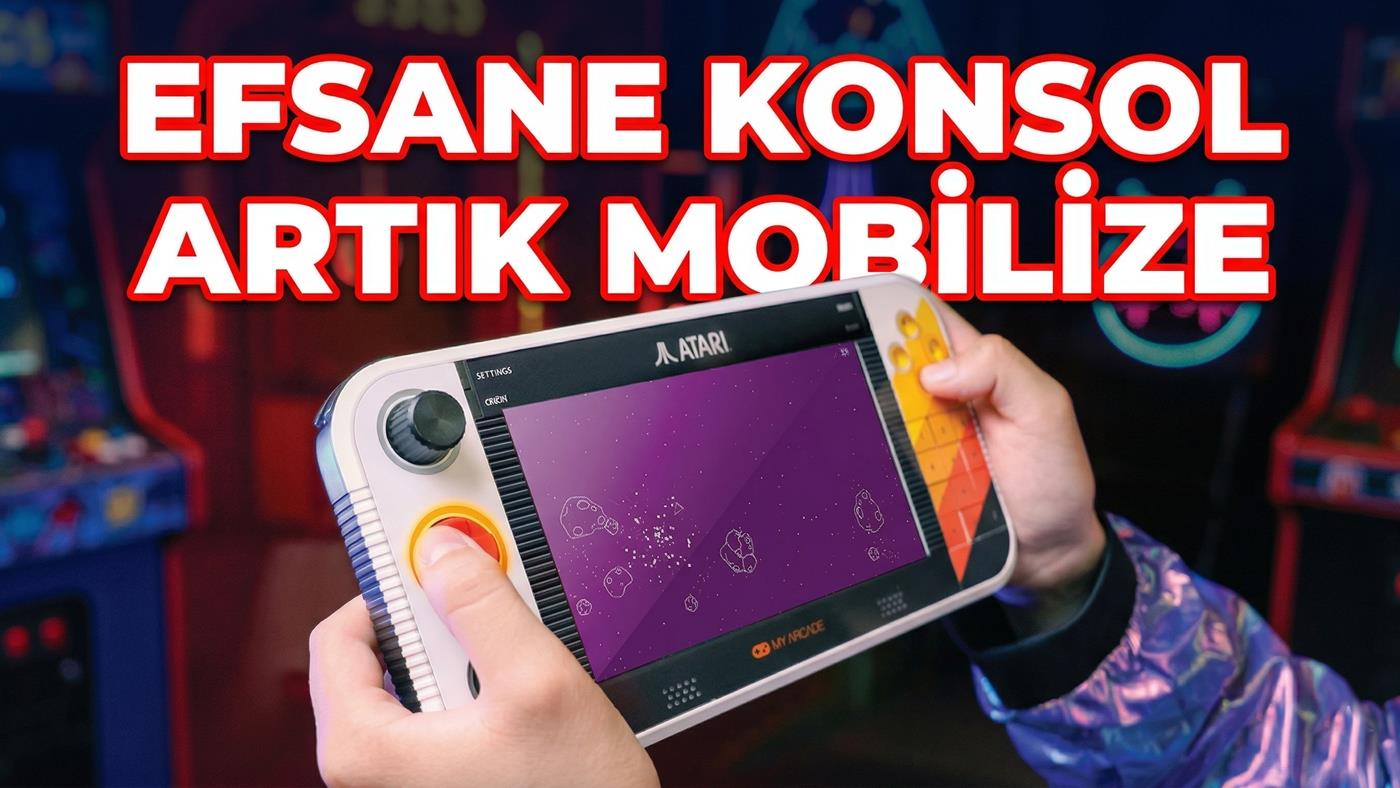 Atari efsanesi, 1980'lerin arcade ruhunun mobilize hali burada: Atari Gamestation Go! — Teknoloji — Adıyaman yerel haber görseli