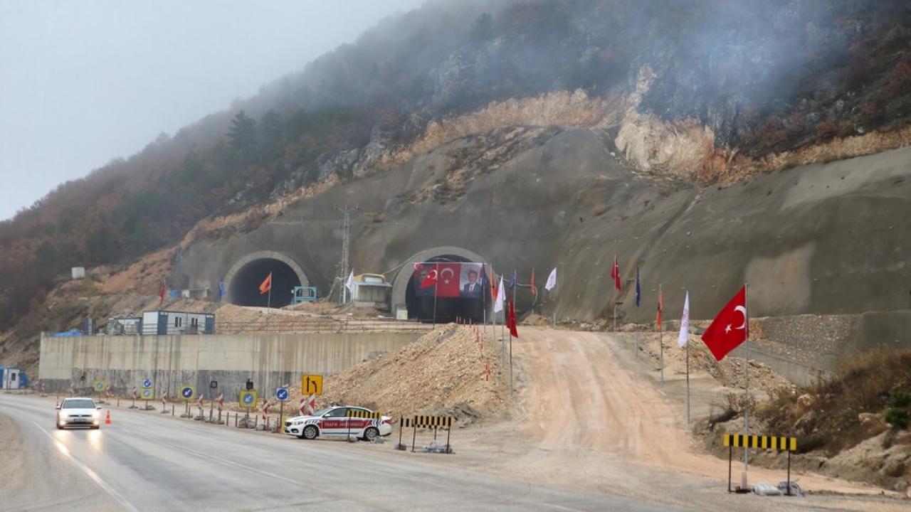 ÇorumLaçin yolu ve Kırkdilim tünelleri yarın açılıyor
