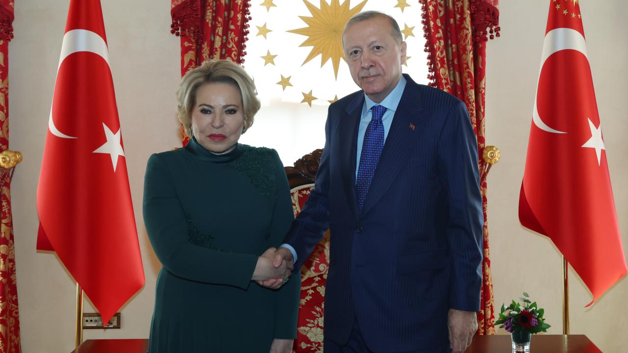 Cumhurbaşkanı Erdoğan, Rusya Federasyon Konseyi Başkanı Matviyenko'yu kabul etti — Son Dakika — Adıyaman yerel haber görseli