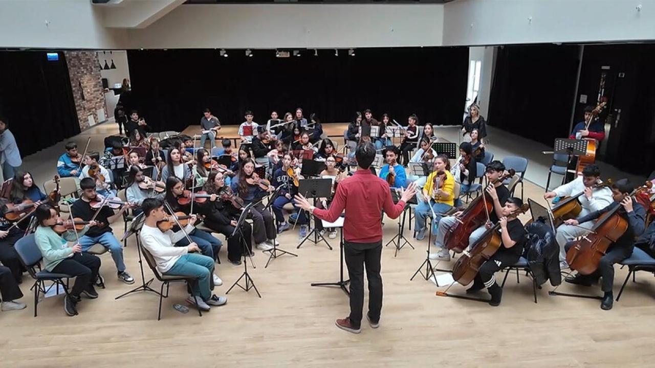 Cumhurbaşkanlığı Çocuk Orkestrası ve Korosu'ndan 23 Nisan konseri