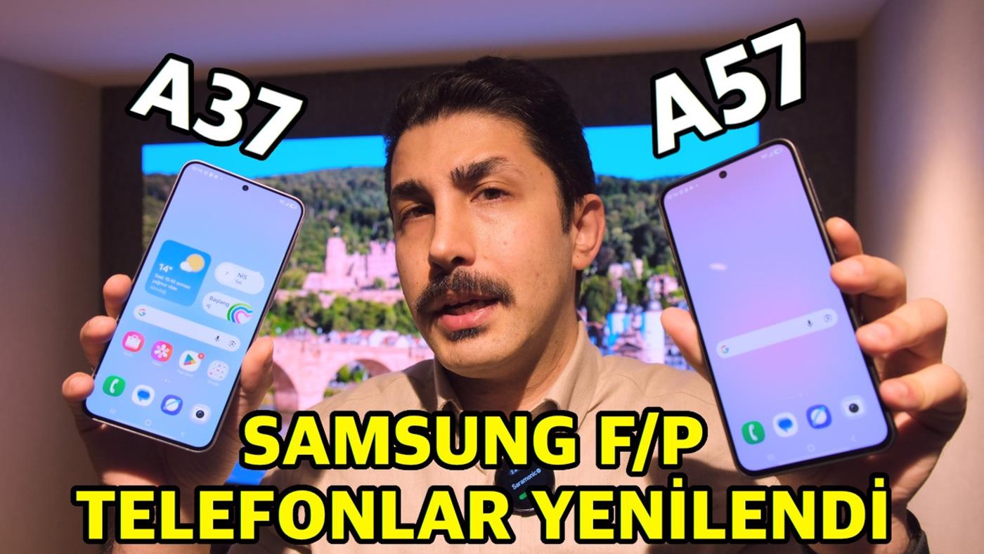F/P odaklı A serisi yenilendi, artık daha cazipler! "Samsung Galaxy A37 ve A57" — Teknoloji haber görseli