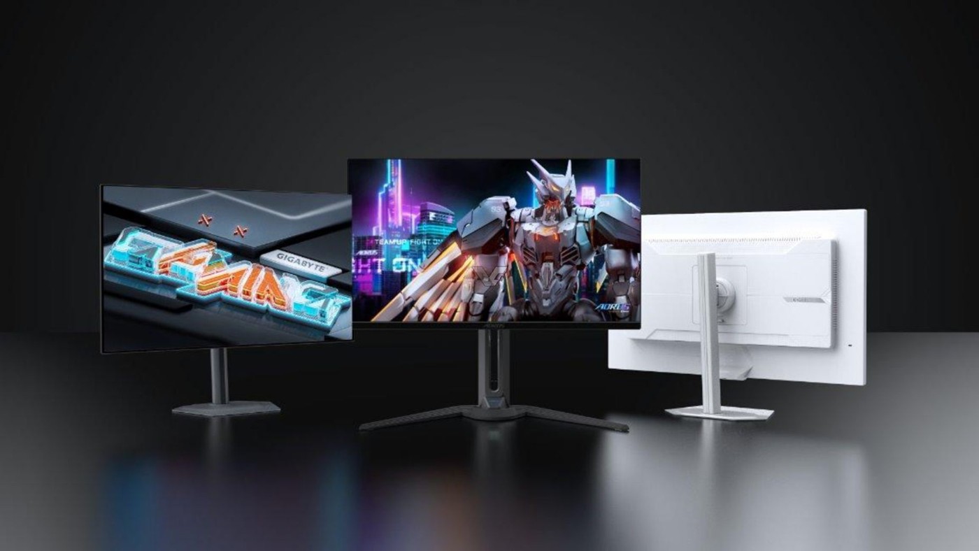 Gigabyte, 240 Hz OLED ve 180 Hz 5K monitörlerini tanıttı — Teknoloji haber görseli