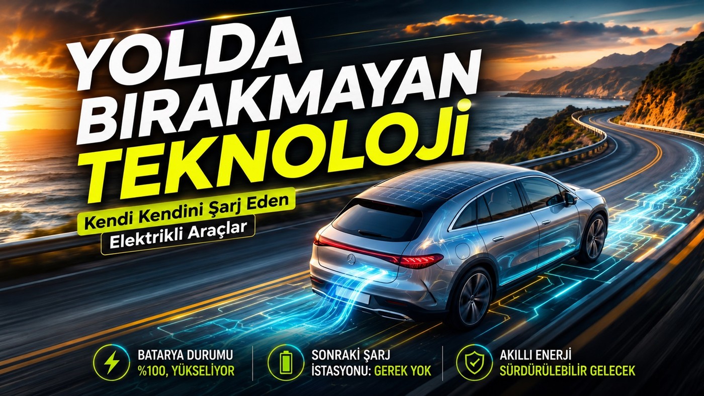 Günde 30 km bedava menzil! Güneş panelli otomobiller hayal mi?