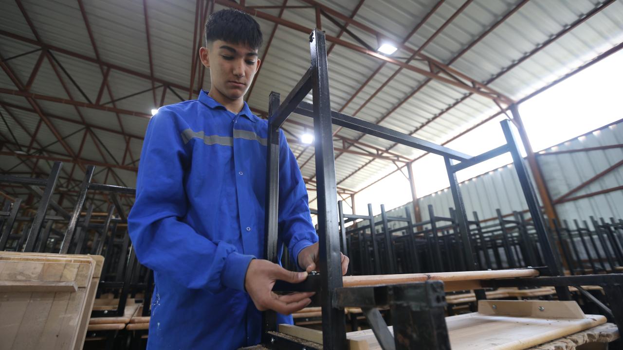 Hatay'daki meslek lisesi 51 milyon lirayı aşkın ciroya ulaştı