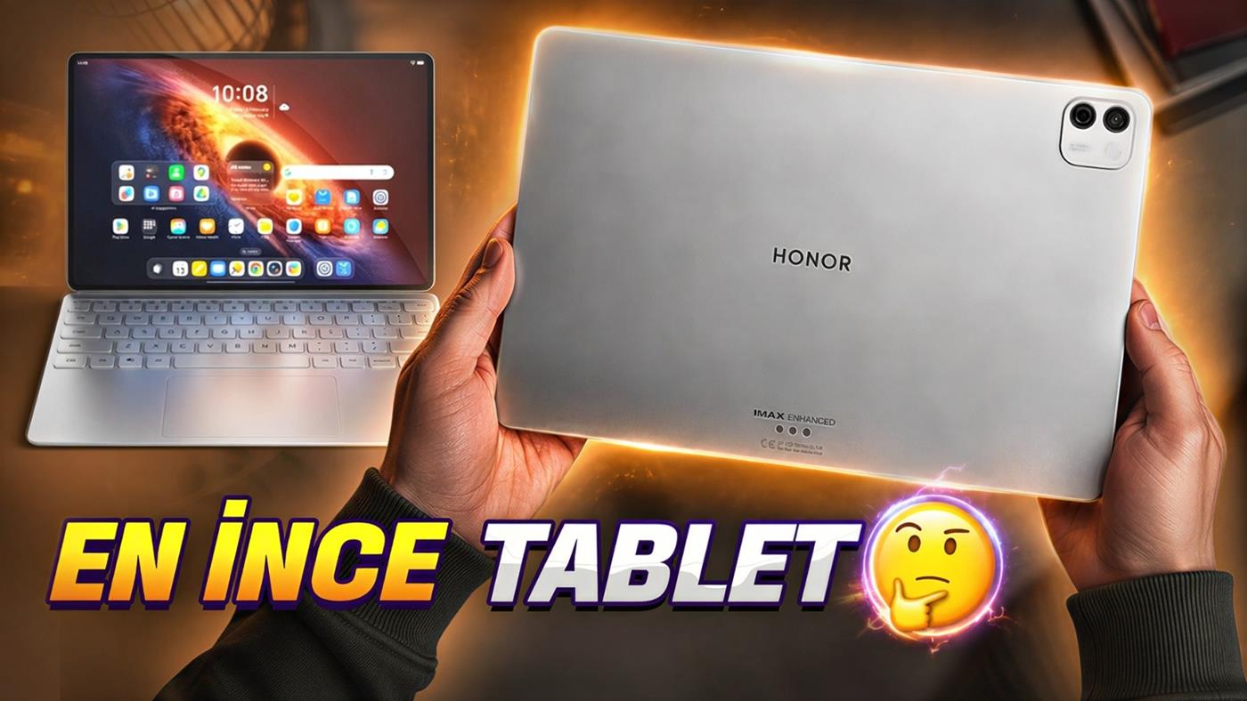 HONOR MagicPad 4 İnceleme: 165Hz OLED + 8 Hoparlör!