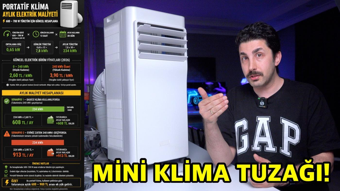 Mini klimalar çok yakıyor, kıyaslamalı gösterdik! “Taşınabilir klimalar mantıklı mı?” — Teknoloji — Adıyaman yerel haber görseli