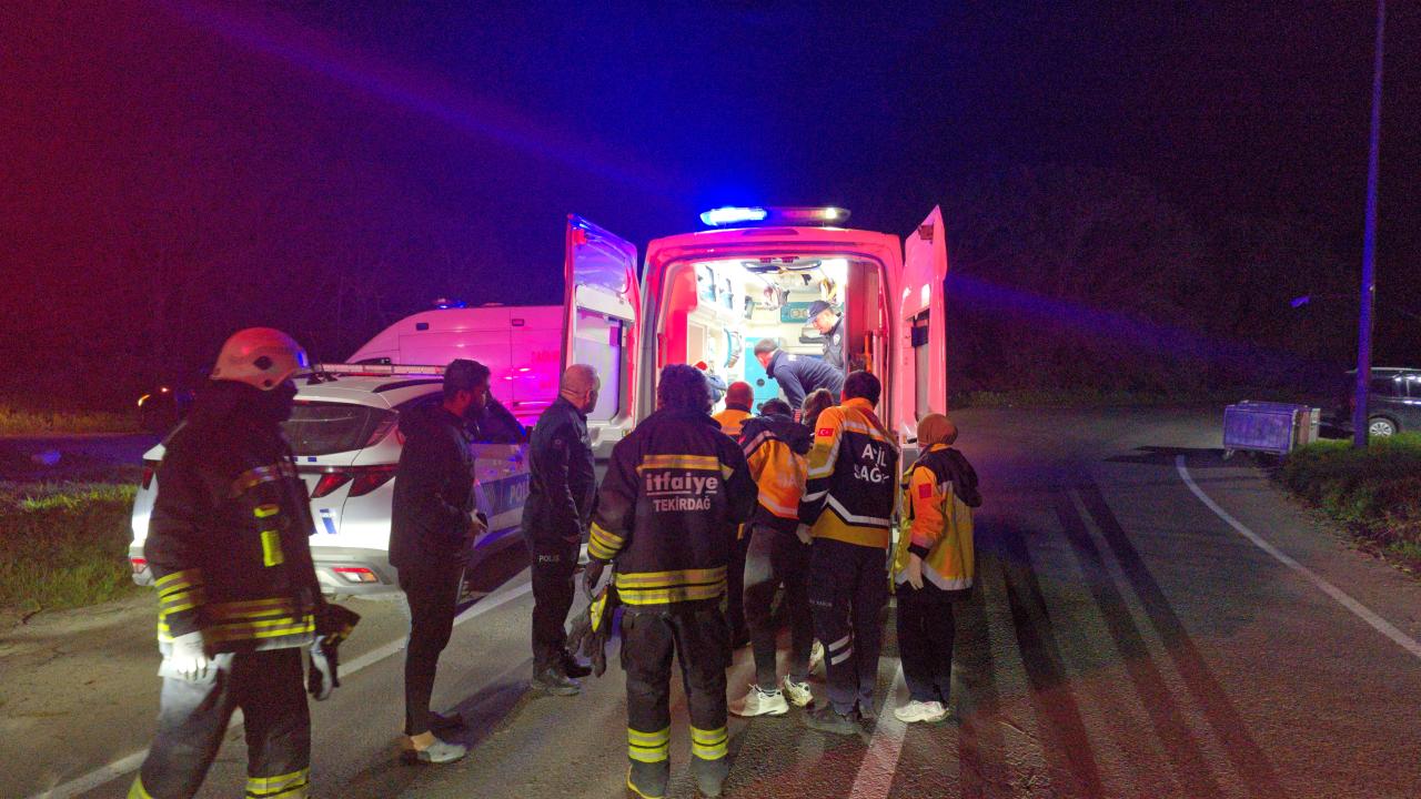 Tekirdağ'da otomobil devrildi: 1 ölü — Son Dakika görseli